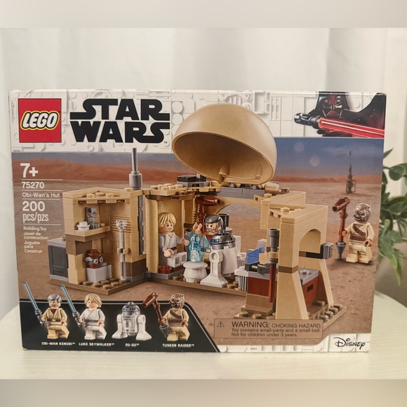 Disney Other - Disney LEGO Star Wars - A New Hope Obi-Wan's Hut 75270 Adventure